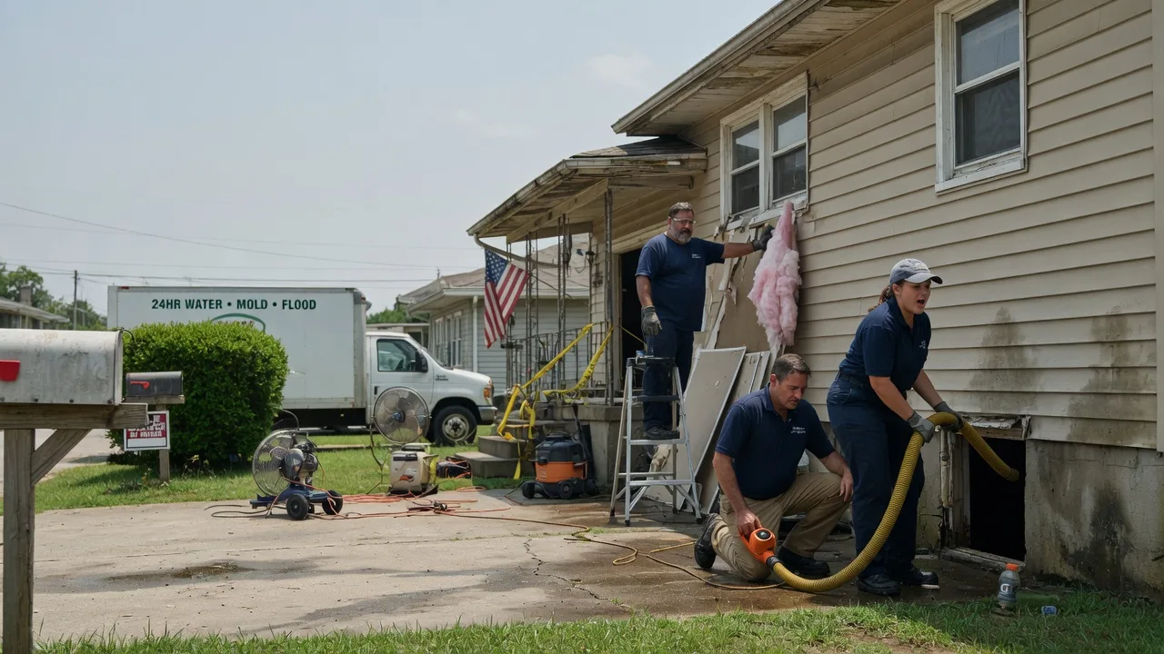 Water Damage Repair in East Liberty, OH near me